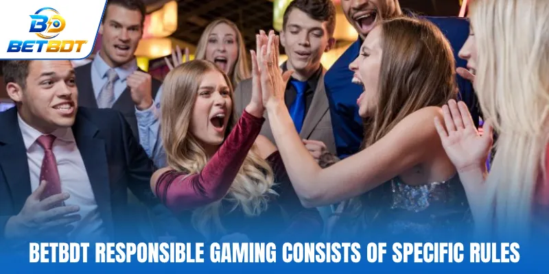 BETBDT responsible gaming consists of specific rules