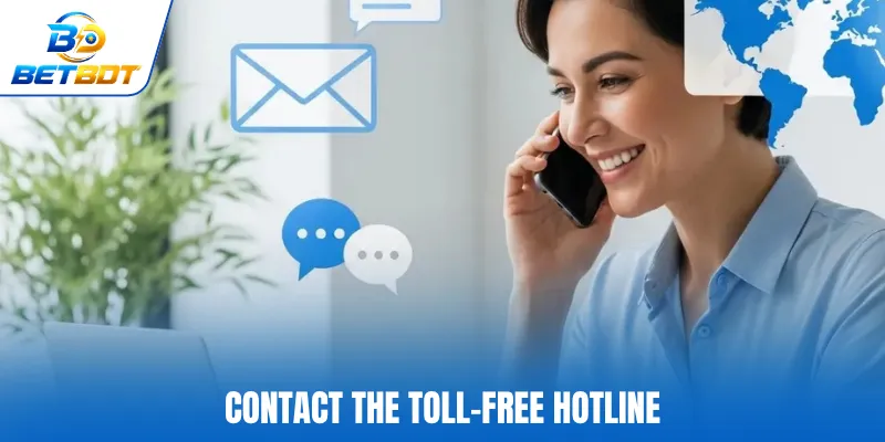 Contact the toll-free hotline