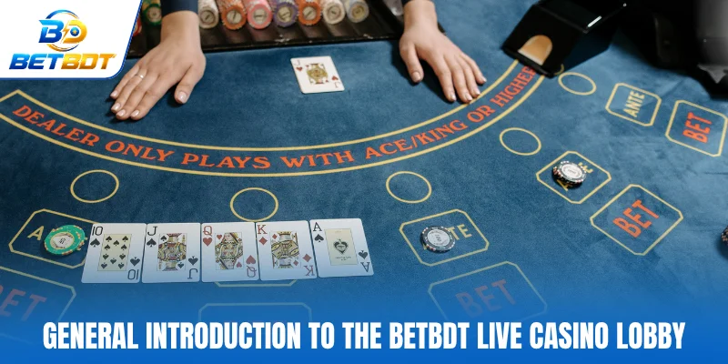 General introduction to the Betbdt Live Casino lobby