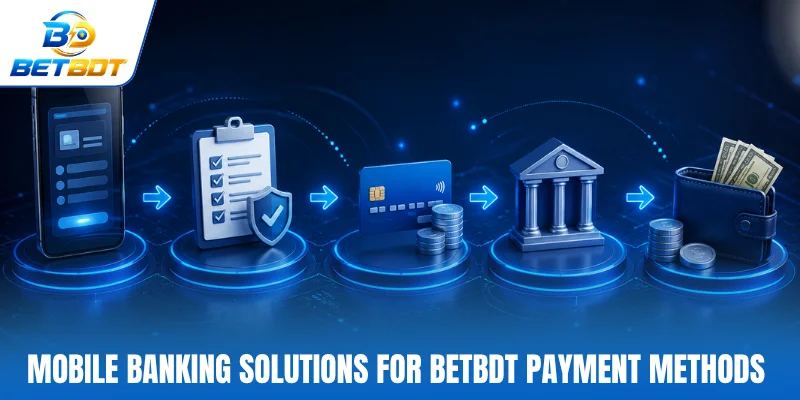 Mobile banking solutions for Betbdt payment methods